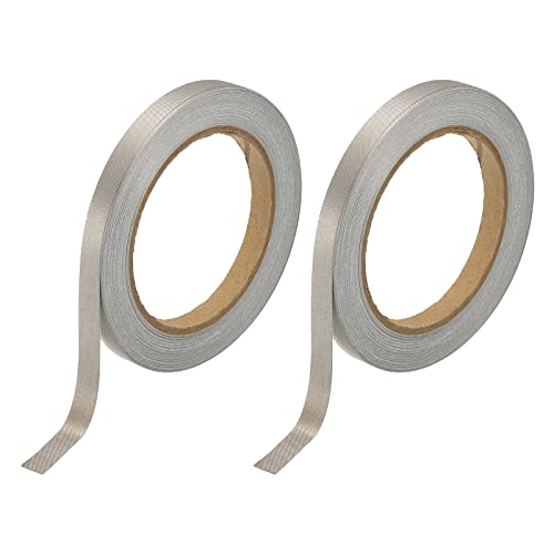 sourcing map 2Stk Faraday Tuch Band 0.39" B x 65.62Ft Leitfähiges Gewebe Klebeband Rolle für Laptop Kabel EMI Abschirmung sourcing map 2Stk Faraday Tuch Band 0.39" B x 65.62Ft Leitfähiges Gewebe Klebeband Rolle für Laptop Kabel EMI Abschirmung von sourcing map