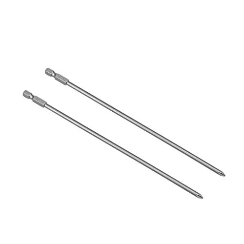 sourcing map 2 Stück Kreuzschraubendreher 4.5PH1 Magnetische S2 Bits 1/4" Sechskant 200mm Länge Schraubendreher Bits sourcing map 2 Stück Kreuzschraubendreher 4.5PH1 Magnetische S2 Bits 1/4" Sechskant 200mm Länge Schraubendreher Bits von sourcing map