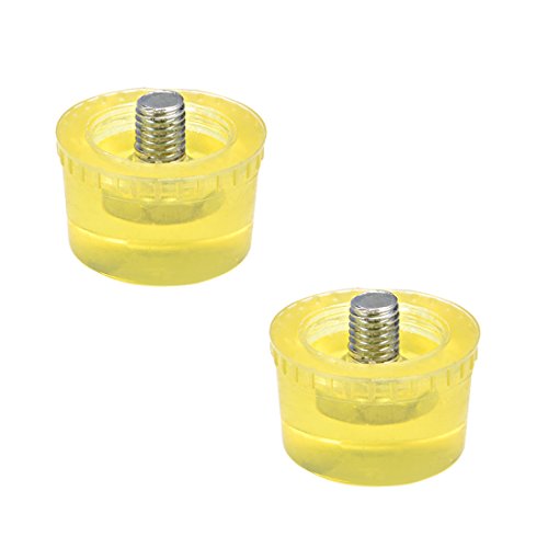 sourcing map 2Stk Mallet Hammer Ersatz Schlagkopf Tipp 40mm Durchmesser Gewinde 40mm Gelb sourcing map 2Stk Mallet Hammer Ersatz Schlagkopf Tipp 40mm Durchmesser Gewinde 40mm Gelb von sourcing map