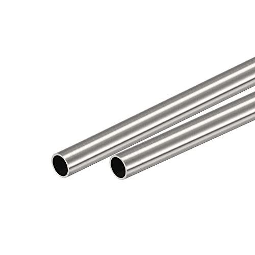 sourcing map 2 Stück 304 Edelstahl Rohr 12mm Außendurchmesser, Nahtlose Gerade Rundrohr 1mm Wandstärke, Runde Edelstahlrohr 300mm Länge, Industrie Präzision Metallrohr für Geländer Handläufe sourcing map 2 Stück 304 Edelstahl Rohr 12mm Außendurchmesser, Nahtlose Gerade Rundrohr 1mm Wandstärke, Runde Edelstahlrohr 300mm Länge, Industrie Präzision Metallrohr für Geländer Handläufe von sourcing map