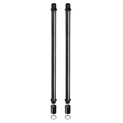 sourcing map 2Stk. Gewindestangensatz M10x1mm Gewinde 300mm lang Mutter Verbinder mit Gewinderohr Sechskantmutter Schwarz sourcing map 2Stk. Gewindestangensatz M10x1mm Gewinde 300mm lang Mutter Verbinder mit Gewinderohr Sechskantmutter Schwarz von sourcing map