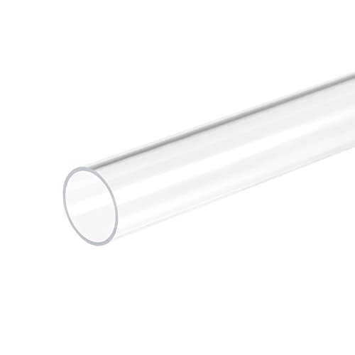 sourcing map PVC Transparent Rohr, Innendurchmesser 18mm Durchmesser 20mm LÄNGE 305mm Acryl Kunststoffrohr für Lampenbau, Stehlampen, Möbel 2Stk. sourcing map PVC Transparent Rohr, Innendurchmesser 18mm Durchmesser 20mm LÄNGE 305mm Acryl Kunststoffrohr für Lampenbau, Stehlampen, Möbel 2Stk. von sourcing map