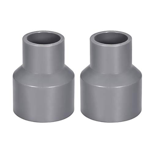 sourcing map PVC Reduzierkupplung DWV Rohrverschraubung Ablaufentlüftung 32mm x 20mm, 2 Stück von sourcing map