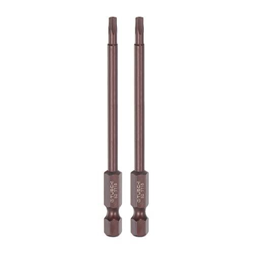 sourcing map 2Stk. T15 Torx Bit 1/4" Sechskantschaft magnetisch Sternkopf für manuelle Schraubendreher 4" Länge rot sourcing map 2Stk. T15 Torx Bit 1/4" Sechskantschaft magnetisch Sternkopf für manuelle Schraubendreher 4" Länge rot von sourcing map