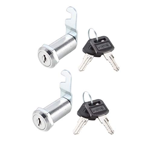 sourcing map 2Stk. Trommel Nockensperre 1-3/8" Zylinder Lange Schrankschlösser mit Nr.1 Nocken passt zu 1-1/8" Max Dicke Platte Schlüssel Unterschiedlich sourcing map 2Stk. Trommel Nockensperre 1-3/8" Zylinder Lange Schrankschlösser mit Nr.1 Nocken passt zu 1-1/8" Max Dicke Platte Schlüssel Unterschiedlich von sourcing map
