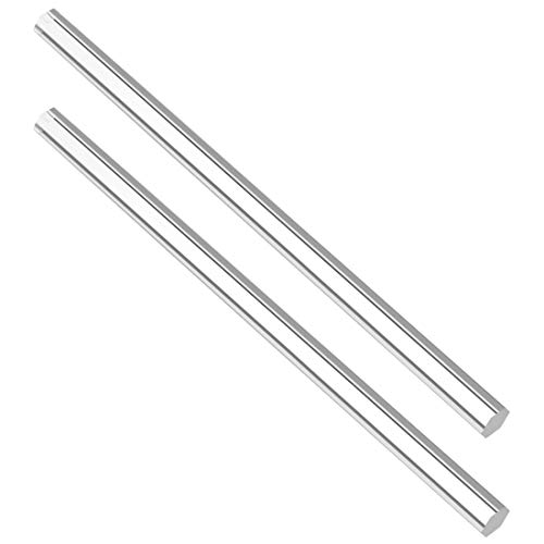 sourcing map 2Stk.12mmx12mmx250mm Klar Solide Acryl Hexagon Stab PMMA Stab de von sourcing map