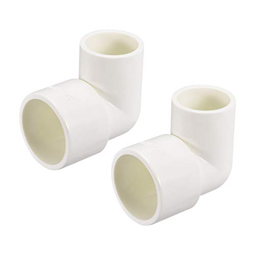sourcing map 2stk. PVC Rohrverschraubung 90 Grad Winkel Schema 40 Weiß 25mm X 32mm Buchse sourcing map 2stk. PVC Rohrverschraubung 90 Grad Winkel Schema 40 Weiß 25mm X 32mm Buchse von sourcing map