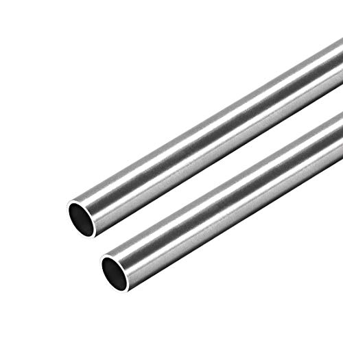 sourcing map 2 Stück 304 Edelstahl Rohr 8mm Außendurchmesser, Nahtlose Gerade Rundrohr 0.6mm Wandstärke, Runde Edelstahlrohr 250mm Länge, Industrie Präzision Metallrohr für Geländer Handläufe sourcing map 2 Stück 304 Edelstahl Rohr 8mm Außendurchmesser, Nahtlose Gerade Rundrohr 0.6mm Wandstärke, Runde Edelstahlrohr 250mm Länge, Industrie Präzision Metallrohr für Geländer Handläufe von sourcing map