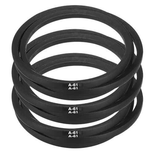 sourcing map 3 Stück A61 oder 4L630 Classic gewickelter Gummi-Keilriemen, 1550 mm Länge sourcing map 3 Stück A61 oder 4L630 Classic gewickelter Gummi-Keilriemen, 1550 mm Länge von sourcing map