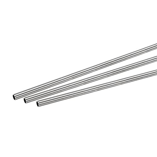 sourcing map 3 Stück 304 Edelstahl Rohr 4mm Außendurchmesser, Nahtlose Gerade Rundrohr 0.4mm Wandstärke, Runde Edelstahlrohr 250mm Länge, Industrie Präzision Metallrohr für Geländer Handläufe sourcing map 3 Stück 304 Edelstahl Rohr 4mm Außendurchmesser, Nahtlose Gerade Rundrohr 0.4mm Wandstärke, Runde Edelstahlrohr 250mm Länge, Industrie Präzision Metallrohr für Geländer Handläufe von sourcing map