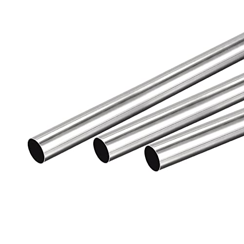 sourcing map 3 Stück 304 Edelstahl Rohr 10mm Außendurchmesser, Nahtlose Gerade Rundrohr 0.2mm Wandstärke, Runde Edelstahlrohr 300mm Länge, Industrie Präzision Metallrohr für Geländer Handläufe sourcing map 3 Stück 304 Edelstahl Rohr 10mm Außendurchmesser, Nahtlose Gerade Rundrohr 0.2mm Wandstärke, Runde Edelstahlrohr 300mm Länge, Industrie Präzision Metallrohr für Geländer Handläufe von sourcing map