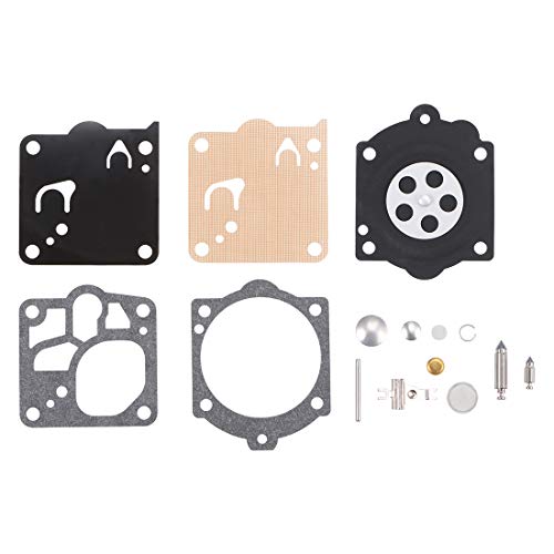 sourcing map 3 Stück Vergaser-Umbausatz Dichtungsmembran K15-WJ K12-WJ für 3120XP 3120 272 268 61 MS660 066 Walbro Engines Carb von sourcing map