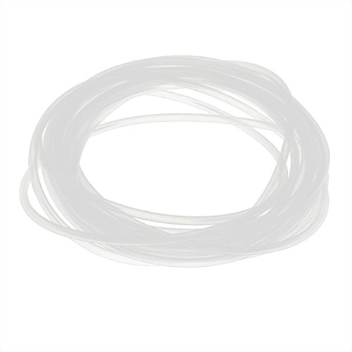 sourcing map 3 mm x 4 mm PTFE Transparent Tubing Tube Pipe 5 Meter 16.4Ft von sourcing map