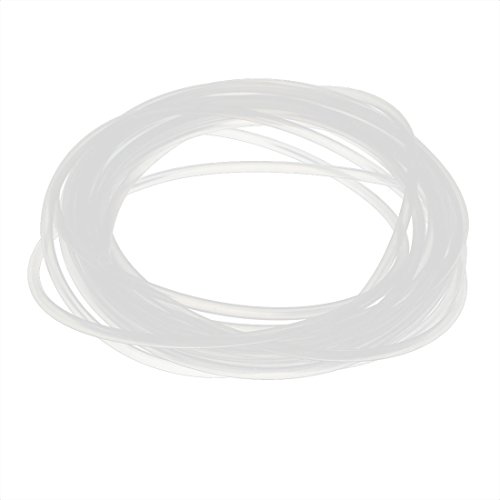 sourcing map 3 mm x 4 mm PTFE Transparent Tubing Tube Pipe 5 Meter 16.4Ft von uxcell