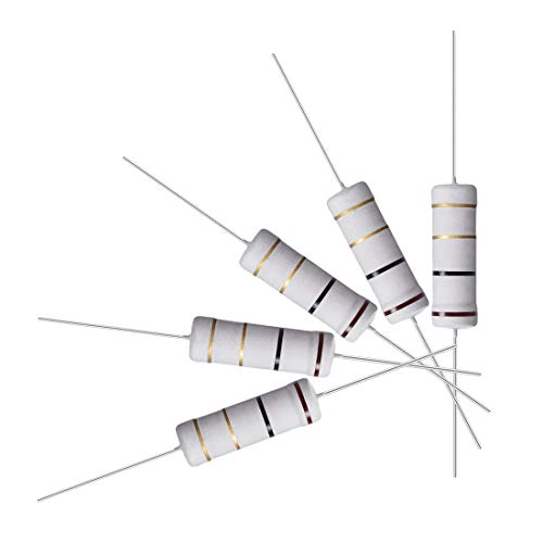 sourcing map 30 Stk. Metalloxid Film Widerstand 5 Watt Axiales Kabel 1 Ohm ±5% Toleranz sourcing map 30 Stk. Metalloxid Film Widerstand 5 Watt Axiales Kabel 1 Ohm ±5% Toleranz von sourcing map