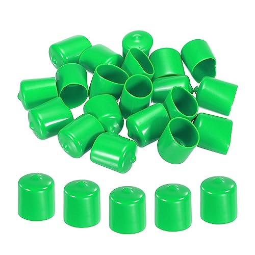 sourcing map 30 Stück Gummi Endkappen 22 mm PVC Vinyl Kunststoff Schutzkappen Abdeckung für Schrauben Bolzen Gewinde Metallstäbe Elektrokabeln Drahtseile Bowdenzug Rund Rohr Zaunpfosten, Grün sourcing map 30 Stück Gummi Endkappen 22 mm PVC Vinyl Kunststoff Schutzkappen Abdeckung für Schrauben Bolzen Gewinde Metallstäbe Elektrokabeln Drahtseile Bowdenzug Rund Rohr Zaunpfosten, Grün von sourcing map