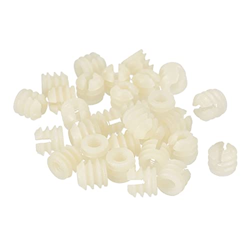 sourcing map 30 Stück Möbel Kunststoff Einsatz Muttern 11mmx10.5mm Nylon Expansion Mutter für Scharnier Selbstschneidende Schraube Möbelanschluss sourcing map 30 Stück Möbel Kunststoff Einsatz Muttern 11mmx10.5mm Nylon Expansion Mutter für Scharnier Selbstschneidende Schraube Möbelanschluss von sourcing map