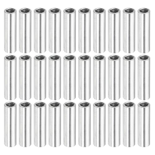 sourcing map 30 Stück Runde Kupplung Mutter M4x0.7mm Innengewinde 20mm Gewinde Rund Hülse Verbinder Stange Bolzen Rohrmutter Hardware Befestigung Silber sourcing map 30 Stück Runde Kupplung Mutter M4x0.7mm Innengewinde 20mm Gewinde Rund Hülse Verbinder Stange Bolzen Rohrmutter Hardware Befestigung Silber von sourcing map