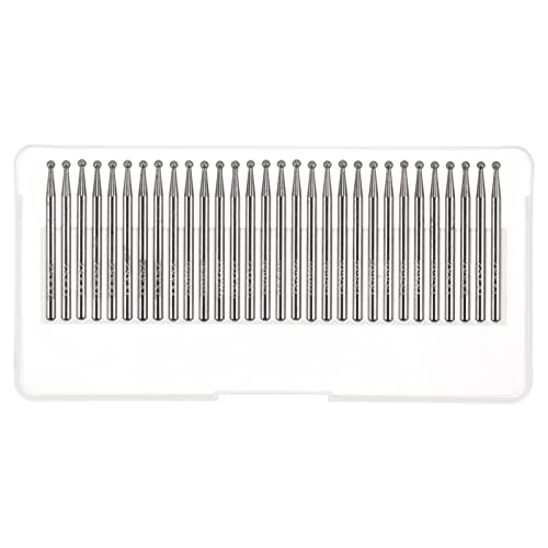 sourcing map 30Stk Schleiffräser Schnitzbohrer 2.5mm Kugel Form Kopf Eingebaut Spitze 1/8 Schaft für Drehbares Werkzeug sourcing map 30Stk Schleiffräser Schnitzbohrer 2.5mm Kugel Form Kopf Eingebaut Spitze 1/8 Schaft für Drehbares Werkzeug von sourcing map