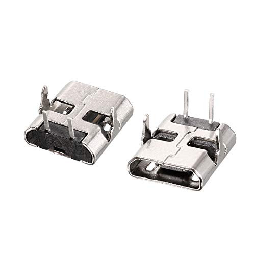 sourcing map 30Stk. Mikro USB Buchse Steckdose Anschluss 2-Pin DIP 90 Grad Ersatz Adapter sourcing map 30Stk. Mikro USB Buchse Steckdose Anschluss 2-Pin DIP 90 Grad Ersatz Adapter von sourcing map