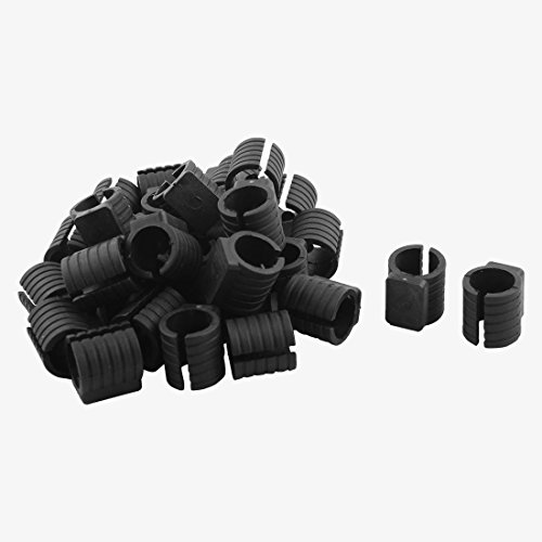 sourcing map 30stk. Stuhlbeinkappen 14mm Passt Dmr Schwarz Plastik Stuhl Rohr Fußklemme Pads Gleitet Kappe de von uxcell