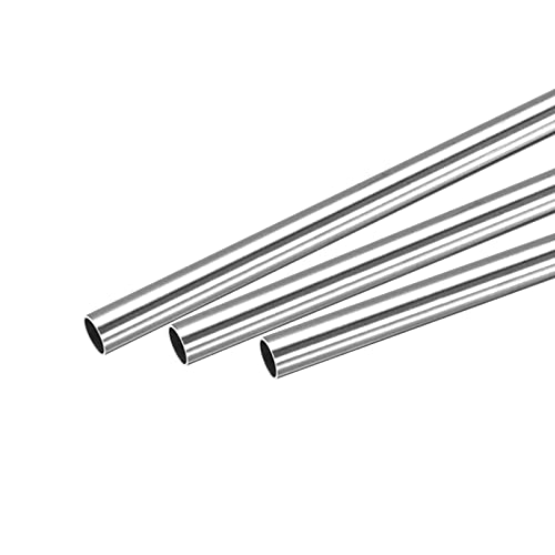 sourcing map 3 Stück Edelstahlrohr 8mm x 0,6mm x 300mm Rundrohr Edelstahl V2A Edelstahlrundrohr WST 1.4301 Abstandshülsen 304 Rohrleitung Rundprofil für Geländer Treppen Balkongeländer sourcing map 3 Stück Edelstahlrohr 8mm x 0,6mm x 300mm Rundrohr Edelstahl V2A Edelstahlrundrohr WST 1.4301 Abstandshülsen 304 Rohrleitung Rundprofil für Geländer Treppen Balkongeländer von sourcing map