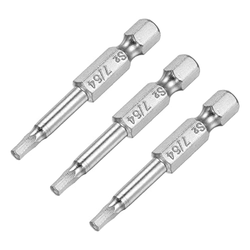 sourcing map 3 Stück 7/64 Zoll Innensechskant Bit Set Schraubendreher Bitsatz 50mm Lang 1/4 Zoll Magnetisch Hex Sechskant Sechskantschaft S2 Stahl für Akkuschrauber Werkzeug sourcing map 3 Stück 7/64 Zoll Innensechskant Bit Set Schraubendreher Bitsatz 50mm Lang 1/4 Zoll Magnetisch Hex Sechskant Sechskantschaft S2 Stahl für Akkuschrauber Werkzeug von sourcing map