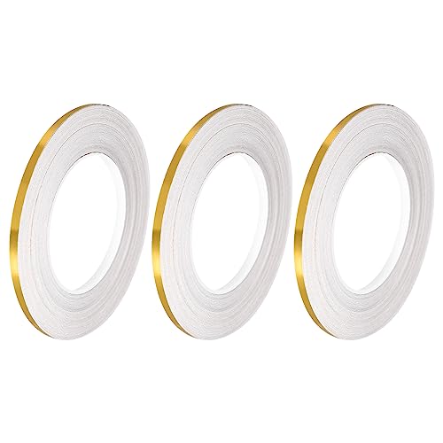 sourcing map 3Stk Metallisch Spiegelband 0.2" x164Ft Selbstklebend Fliesen Aufkleber Klebeband Leuchtende Gold Metallisch Klebeband Wasserdicht Lücke Versiegelung Folie Dekor Klebeband sourcing map 3Stk Metallisch Spiegelband 0.2" x164Ft Selbstklebend Fliesen Aufkleber Klebeband Leuchtende Gold Metallisch Klebeband Wasserdicht Lücke Versiegelung Folie Dekor Klebeband von sourcing map