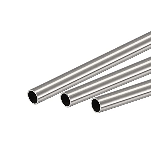 sourcing map 3 Stück 304 Edelstahl Rohr 12mm Außendurchmesser, Nahtlose Gerade Rundrohr 1mm Wandstärke, Runde Edelstahlrohr 250mm Länge, Industrie Präzision Metallrohr für Geländer Handläufe sourcing map 3 Stück 304 Edelstahl Rohr 12mm Außendurchmesser, Nahtlose Gerade Rundrohr 1mm Wandstärke, Runde Edelstahlrohr 250mm Länge, Industrie Präzision Metallrohr für Geländer Handläufe von sourcing map