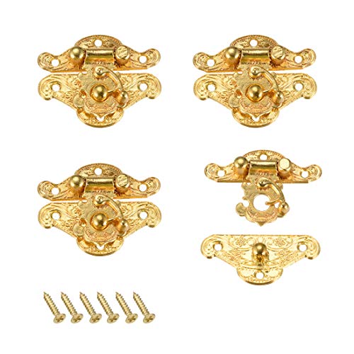 sourcing map 4 Sets Holz Kasten Brust Box Schließung Haspe Verschlüsse Gold 37 x 28mm DE de sourcing map 4 Sets Holz Kasten Brust Box Schließung Haspe Verschlüsse Gold 37 x 28mm DE de von sourcing map
