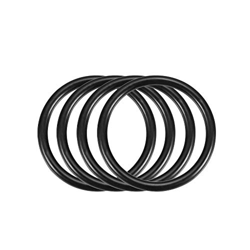 sourcing map Packung mit 4 Nitrilkautschuk O-Ringe 40mm OD 33mm ID 3.5mm Breite metrische Dichtung von uxcell