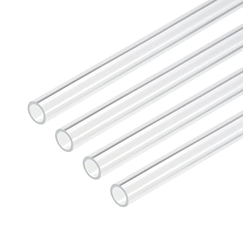 sourcing map 4 Stück PVC Transparent Rohr, Innendurchmesser 8mm Durchmesser 10mm LÄNGE 250mm Acryl Kunststoffrohr für Lampenbau, Stehlampen, Möbel sourcing map 4 Stück PVC Transparent Rohr, Innendurchmesser 8mm Durchmesser 10mm LÄNGE 250mm Acryl Kunststoffrohr für Lampenbau, Stehlampen, Möbel von sourcing map