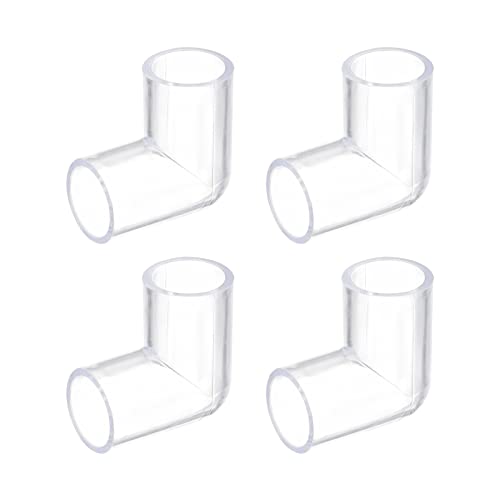 sourcing map 4 Stück Klare Acryl Rohr Bogen 20mm/0.79" 2 Wege Bogenrohr Fitting Adapter für Aquarien Wasser Fischbecken sourcing map 4 Stück Klare Acryl Rohr Bogen 20mm/0.79" 2 Wege Bogenrohr Fitting Adapter für Aquarien Wasser Fischbecken von sourcing map