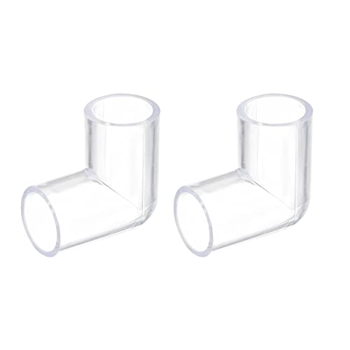 sourcing map 4 Stück Klare Acryl Rohr Bogen 20mm/0.79" 2 Wege Bogenrohr Fitting Adapter für Aquarien Wasser Fischbecken sourcing map 4 Stück Klare Acryl Rohr Bogen 20mm/0.79" 2 Wege Bogenrohr Fitting Adapter für Aquarien Wasser Fischbecken von sourcing map