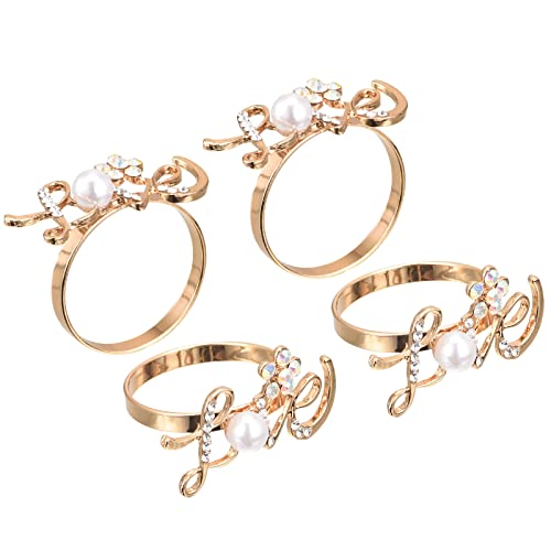 sourcing map 4 Stück Metall Serviettenringe Liebesbrief Serviette Ringhalter Schnalle Satz für Esstisch Dekorationen Hochzeit Geburtstag Feiertag Party, Gold Ton sourcing map 4 Stück Metall Serviettenringe Liebesbrief Serviette Ringhalter Schnalle Satz für Esstisch Dekorationen Hochzeit Geburtstag Feiertag Party, Gold Ton von sourcing map