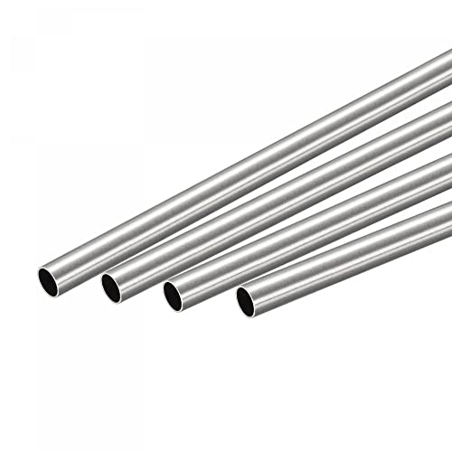 sourcing map 4 Stück 304 Edelstahl Rohr 6mm Außendurchmesser, Nahtlose Gerade Rundrohr 0.4mm Wandstärke, Runde Edelstahlrohr 300mm Länge, Industrie Präzision Metallrohr für Geländer Handläufe sourcing map 4 Stück 304 Edelstahl Rohr 6mm Außendurchmesser, Nahtlose Gerade Rundrohr 0.4mm Wandstärke, Runde Edelstahlrohr 300mm Länge, Industrie Präzision Metallrohr für Geländer Handläufe von sourcing map