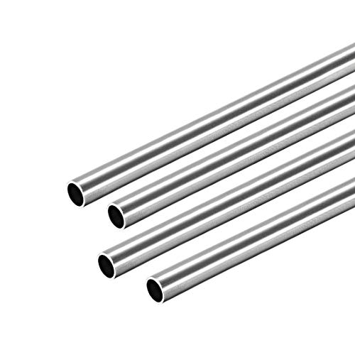 sourcing map 4 Stück 304 Edelstahl Rohr 5mm Außendurchmesser, Nahtlose Gerade Rundrohr 0.4mm Wandstärke, Runde Edelstahlrohr 250mm Länge, Industrie Präzision Metallrohr für Geländer Handläufe sourcing map 4 Stück 304 Edelstahl Rohr 5mm Außendurchmesser, Nahtlose Gerade Rundrohr 0.4mm Wandstärke, Runde Edelstahlrohr 250mm Länge, Industrie Präzision Metallrohr für Geländer Handläufe von sourcing map