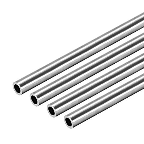 sourcing map 4 Stück 304 Edelstahl Rohr 6mm Außendurchmesser, Nahtlose Gerade Rundrohr 1mm Wandstärke, Runde Edelstahlrohr 250mm Länge, Industrie Präzision Metallrohr für Geländer Handläufe sourcing map 4 Stück 304 Edelstahl Rohr 6mm Außendurchmesser, Nahtlose Gerade Rundrohr 1mm Wandstärke, Runde Edelstahlrohr 250mm Länge, Industrie Präzision Metallrohr für Geländer Handläufe von sourcing map