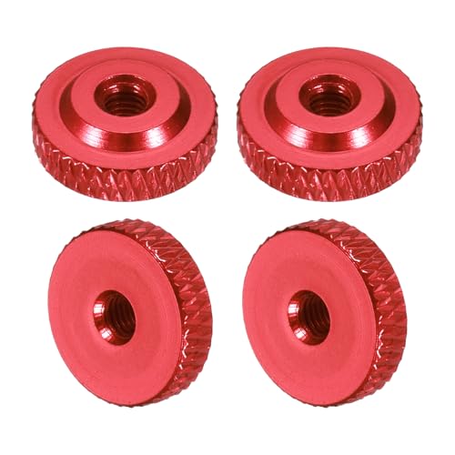 sourcing map 4 Stück gerändelte Rändelmuttern, M4 x 14 mm x 5 mm, weibliche Schulter, Aluminium, flach, Durchgangsloch, Verriegelungsmuttern, Griffknopfverschlüsse für 3D-Drucker-Teile, Maschine, DIY sourcing map 4 Stück gerändelte Rändelmuttern, M4 x 14 mm x 5 mm, weibliche Schulter, Aluminium, flach, Durchgangsloch, Verriegelungsmuttern, Griffknopfverschlüsse für 3D-Drucker-Teile, Maschine, DIY von sourcing map