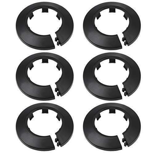 sourcing map 40-41mm Rohrabdeckung Dekoration PP Heizkörper Rosette Wasserrohr Wandabdeckung Schwarz 6 Stück sourcing map 40-41mm Rohrabdeckung Dekoration PP Heizkörper Rosette Wasserrohr Wandabdeckung Schwarz 6 Stück von sourcing map