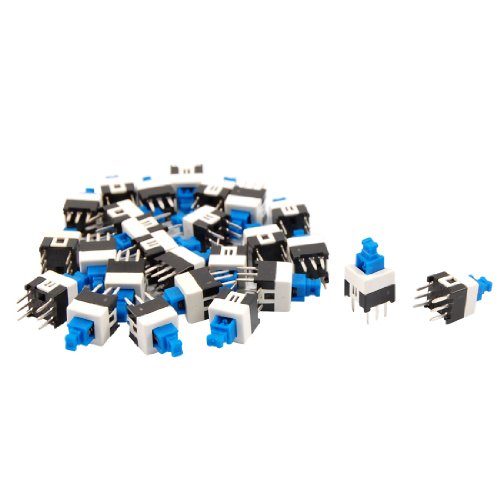 sourcing map 40pcs 7X 7mm PCB Momentary Push Button Tact Taktile Schalter Non-Lock 6-Pin DIP de sourcing map 40pcs 7X 7mm PCB Momentary Push Button Tact Taktile Schalter Non-Lock 6-Pin DIP de von sourcing map