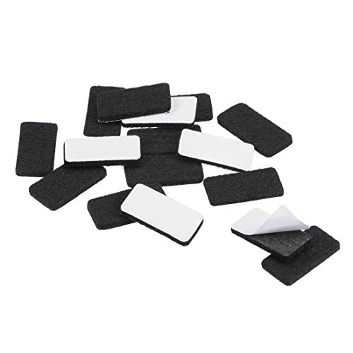 sourcing map 48 Stück Möbelpads Filz Pads Selbstklebend 30mm x 15mm Quadrat 3mm Dick Schwarz sourcing map 48 Stück Möbelpads Filz Pads Selbstklebend 30mm x 15mm Quadrat 3mm Dick Schwarz von sourcing map