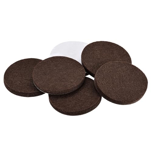 sourcing map 48 Stück Möbelpolster Selbstklebend 50mm Durchm. 5mm Dick Filzgleiter für Stuhlbein Bodenschutz Braun sourcing map 48 Stück Möbelpolster Selbstklebend 50mm Durchm. 5mm Dick Filzgleiter für Stuhlbein Bodenschutz Braun von sourcing map