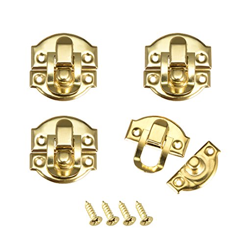 sourcing map 4Stk Box Riegel, Retro Stil Dekorative Haspe Schmuck Holzkiste Fang de sourcing map 4Stk Box Riegel, Retro Stil Dekorative Haspe Schmuck Holzkiste Fang de von sourcing map