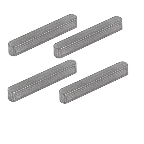 sourcing map 4Stk Edelstahl 304 lieferbar Schlüsselhalter runde beendete 36mm x 5mm x 5mm DE de von sourcing map