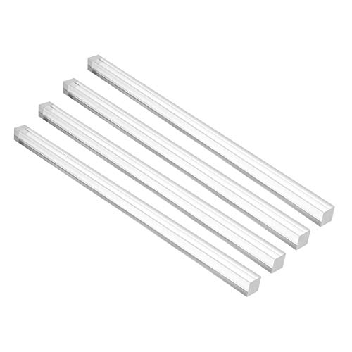 sourcing map 4Stk Klar Solide Acryl Quadrat Stange PMMA Extrudierte Stange 10mmx10mmx250mm sourcing map 4Stk Klar Solide Acryl Quadrat Stange PMMA Extrudierte Stange 10mmx10mmx250mm von sourcing map