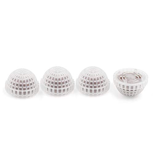 sourcing map 4Stk Plastik Aquarium Garnelen Fisch Tank Moos Kugel Halter Pflanzen Filter DE de von sourcing map