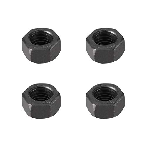 sourcing map 4Stk.Sechskantmuttern M18x2,5 mm Sechskantmutter mit metrischem Grobgewinde Kohlenstoffstahl Schwarz sourcing map 4Stk.Sechskantmuttern M18x2,5 mm Sechskantmutter mit metrischem Grobgewinde Kohlenstoffstahl Schwarz von sourcing map