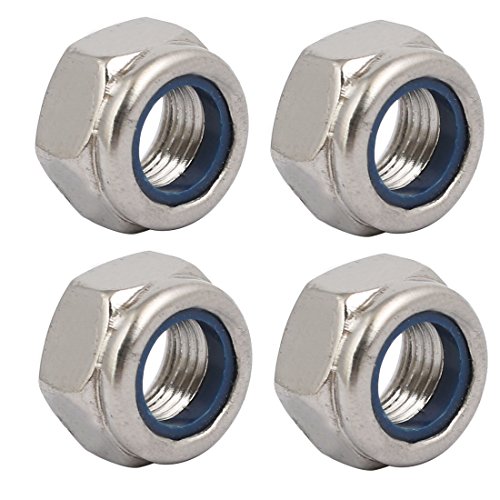 sourcing map 4 Stück Sechskantmutter M12 x 1.25mm Neigung Metrisch Feingewinde 304 Edelstahl sourcing map 4 Stück Sechskantmutter M12 x 1.25mm Neigung Metrisch Feingewinde 304 Edelstahl von uxcell
