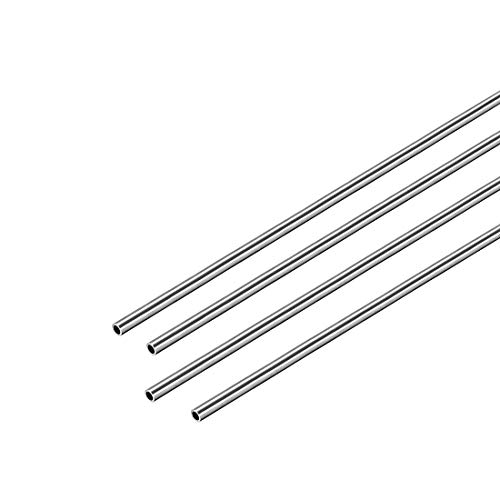 sourcing map 4 Stück 304 Edelstahl Rohr 4mm Außendurchmesser, Nahtlose Gerade Rundrohr 0.6mm Wandstärke, Runde Edelstahlrohr 250mm Länge, Industrie Präzision Metallrohr für Geländer Handläufe sourcing map 4 Stück 304 Edelstahl Rohr 4mm Außendurchmesser, Nahtlose Gerade Rundrohr 0.6mm Wandstärke, Runde Edelstahlrohr 250mm Länge, Industrie Präzision Metallrohr für Geländer Handläufe von sourcing map